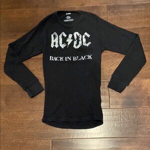 AC/DC Black Long Sleeve Shirt
